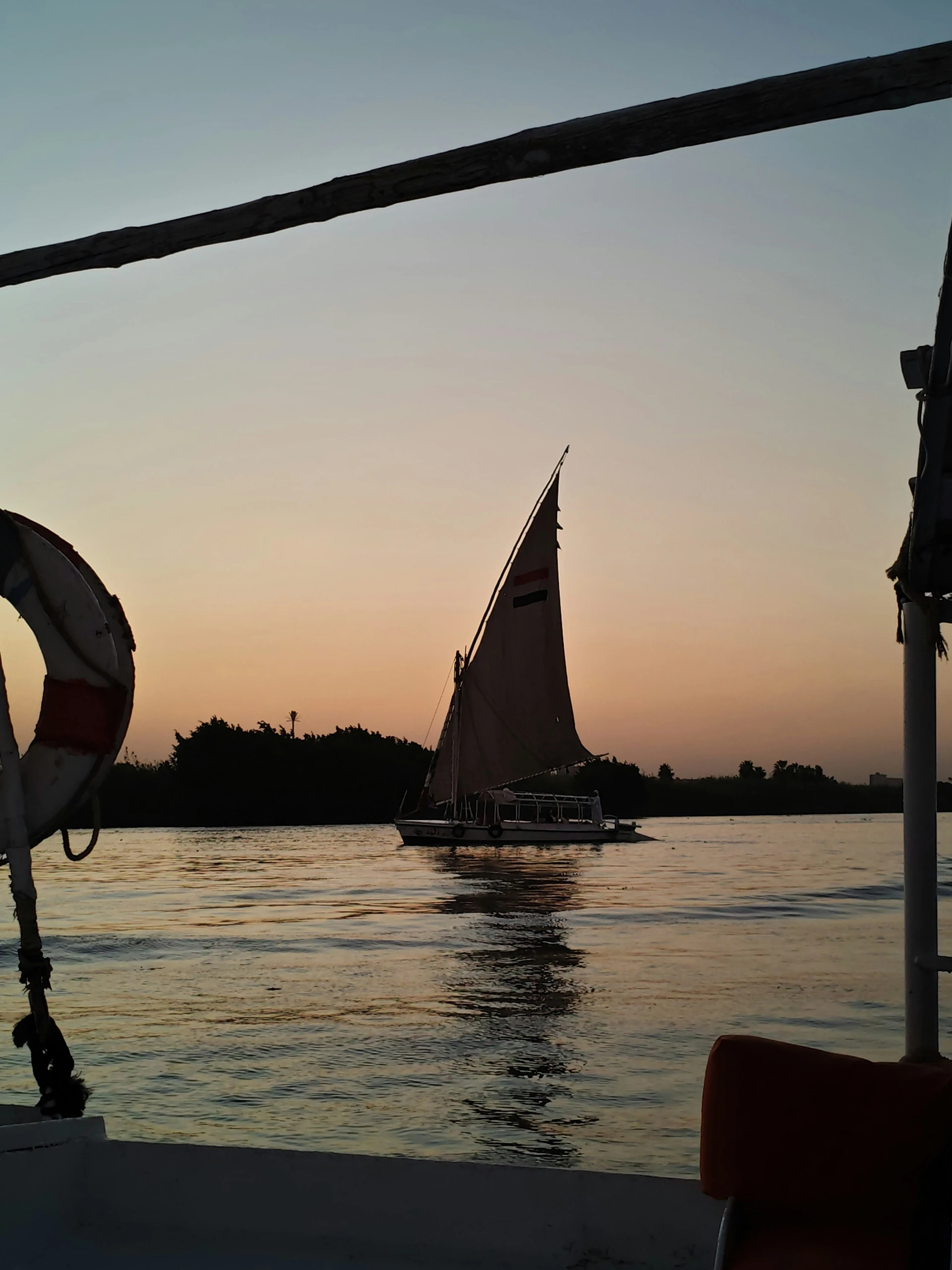 Soirée au bord du Nil