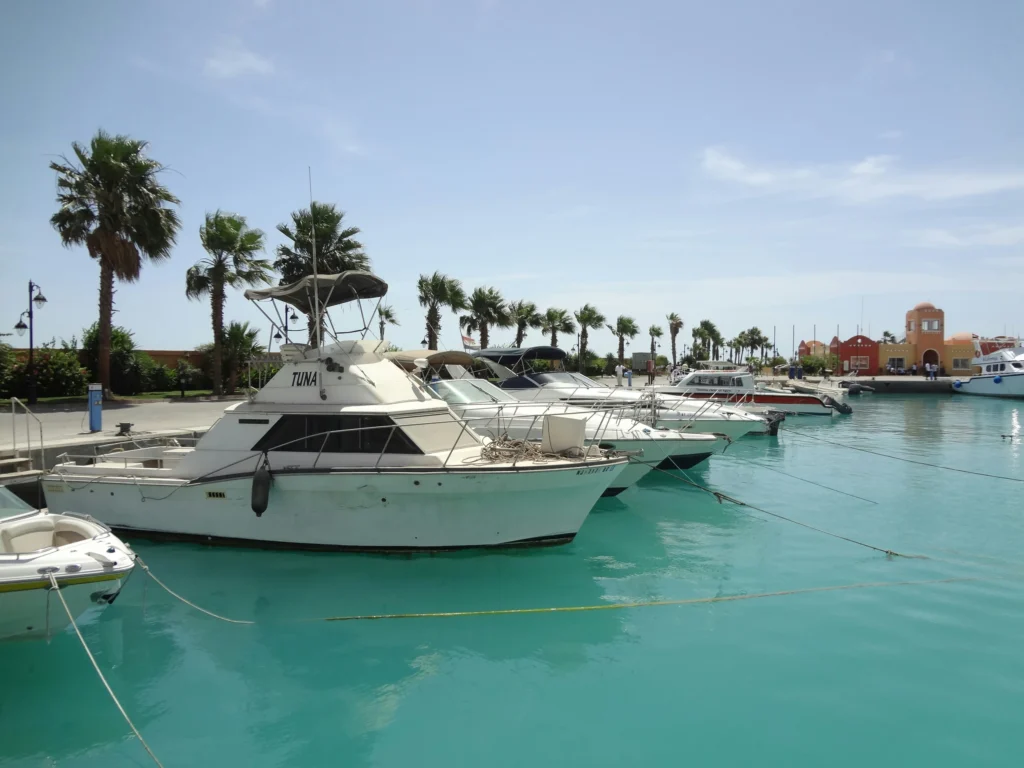 Yacht privé lors d'un safari en mer Rouge